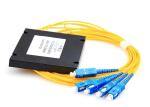 Single Mode 1*16 1*32 Fiber Optic PLC Splitter With PVC LSZH Outer Jacket