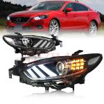Mazda Atz Atenza 2014-2015 ABS Plastic LED Front Light Parts Head Lamp