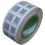 Polyester Clothing Barcode Labels Stickers Waterproof for Beverage