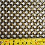 Square Woven Mesh Fabric For Furniture Decoration Fine Mesh Stainless Steel Wire