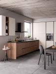 Customized Grey And Black Kitchen Cabinets Tailored EB Kitchen Set