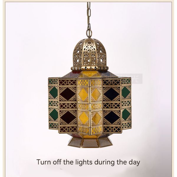 Hotel Living Room DIY Modern Copper Lamp With Switch Control