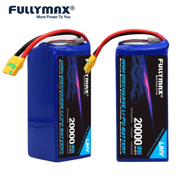 12cell 20000mAh Lipo Battery Energy Density High Lithium Polymer Battery For
