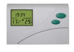 Battery Operated 7 Day Programmable Thermostat For Electric Heat