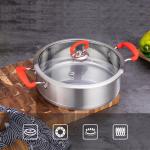 New Arrival Kitchen Cooking Pot Set Stainless Steel Soup Pot Set Cooking