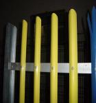 2.4m Height Steel Palisade Fencing With Powder Coating Finished Surface