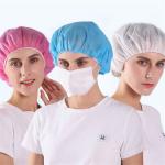 21 Inches Single Elastic PP Non Woven Bouffant Cap