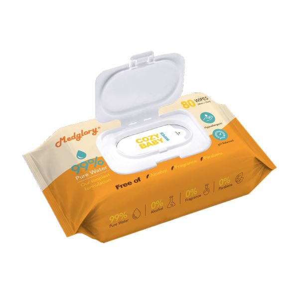 China 45GSM Extra Large Sensitive Baby Wipes Without Alcohol Parabens Phthalates factory