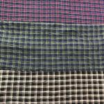 110-160gsm Plaid Yarn Dyed Linen Fabric