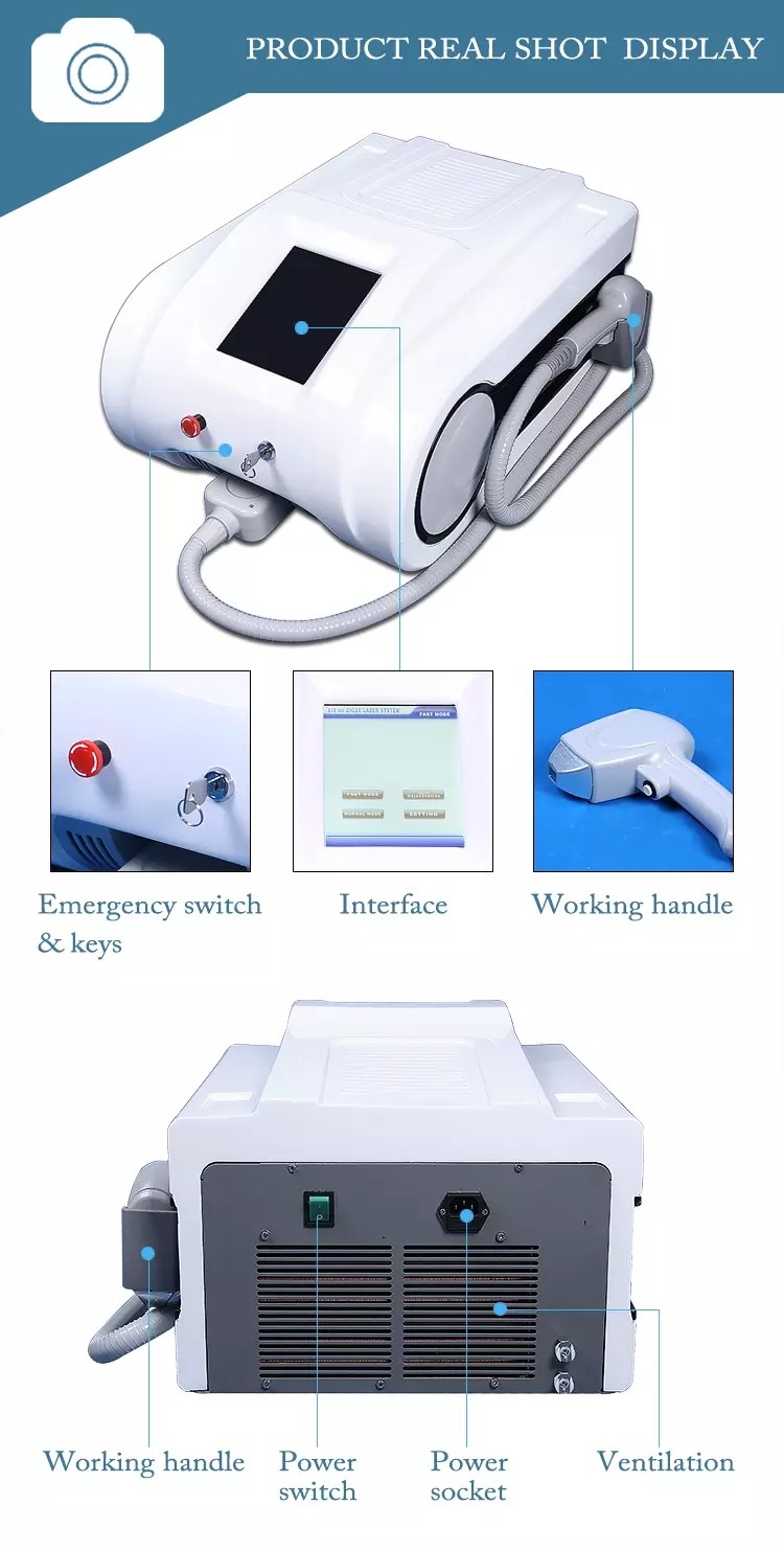 Best-selling 755nm 808nm 1064nm diode laser hair removal Laser machine for sale LF-646