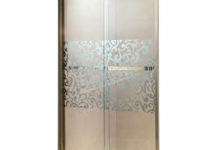 China 4-12mm Bath Shower Glass / Patterned Toughened Glass For Bathroom Shower Door factory