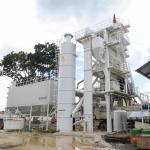 Hot Mix Stationary Asphalt Mixing Plant Low Consumption Excellent Expansibility