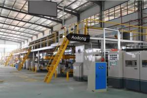 China High Speed Packing Box Corrugated Carton Cardboard Production Line factory