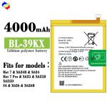 Cells 4000mAh BL-39KX Hot7 Pro X624 Hot7 mobile phone battery for-infinix X625