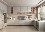 Luxury White Shaker Pvc Modern High Gloss Acrylic Designs Kitchen Cabinet