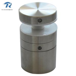 China stainless steel handrail fitting glass connector HFRS009, material stainless steel 304, satin factory