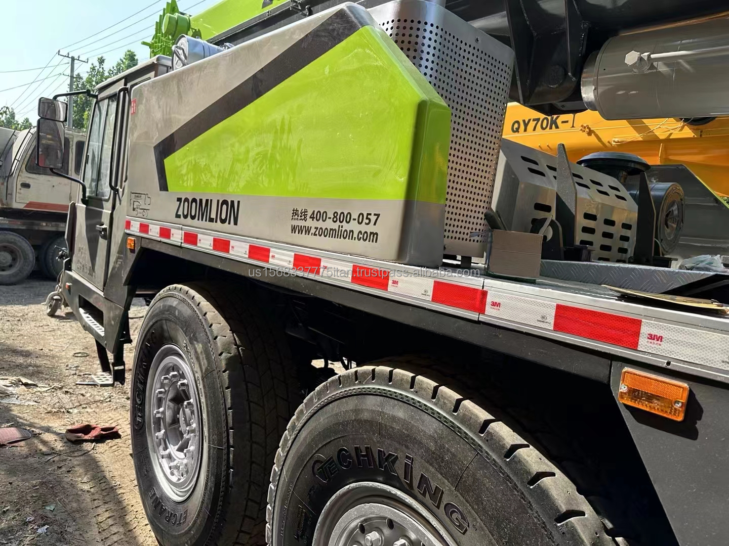 Zoomlion 80ton Crane Used Construction Machine with 1000-1500 Working Hours