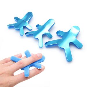 China Leading quality frog finger splint with foam finger support brace for adult factory