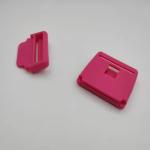 Curved PVC POM 38mm Side Release Buckle For Handbags