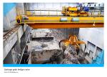 10 ton garbage grab crane, double beam grab, grab crane, single beam crane,