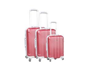 China Hard Shell Luggage Suitcase Set Of 3 Girly Carry On Logo Customized factory
