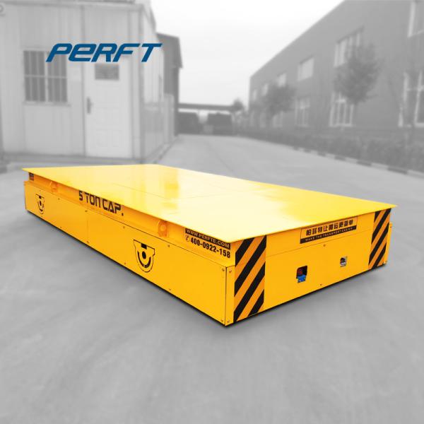 High Temperature Iron Ladle Free Turning Motorized Trackless Die Transfer
