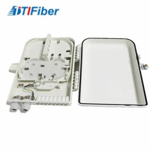 China 16 Ports FTTH Optical Fiber Distribution Box LC/SC Connectors Light Weight Wall Mounted factory