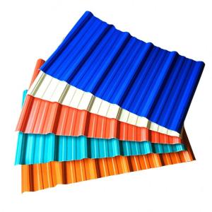 China Cold Rolled PPGI Roofing Sheet RAL Color Coated Corrugated Galvanized Steel Panels factory
