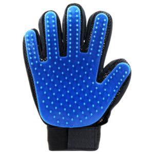 China Waterproof Pet Grooming Glove , Comb Dog Glove Hair Removal Carton Packing factory
