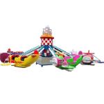 Amazing Amusement Park Rides / Kids Amusement Ride Optional Fence