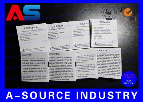 Peptide Pharmacy Paperfly Custom Leaflet Folded Leaflet Printing For Bodybuildin