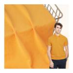 Wrinkle Resistant Cotton Pique Fabric Customized 40S Y-4123 Smooth Texture