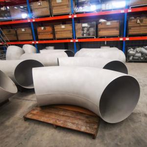 China 90 Degree Stainless Steel Butt Weld Elbow BW WPWX Fitting ASTM A403 factory