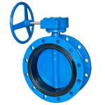Double Flanged Butterfly Valve For Water