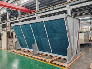 China V Type Copper Condenser for Effective Cooling Performance in Refrigeration Parts factory