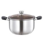 Wholesale Top Seller Double Bottom Induction Stew Pot Shabu Pot Stainless Steel
