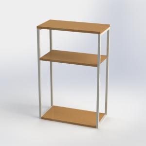 Multifunction Home Display Rack / Rectangle Shelves Storage Display Stand