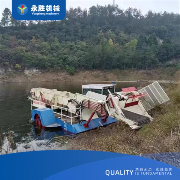 7 Cubic Cwater Hyacinth Harvester Machine Price Collect And Clean River Water