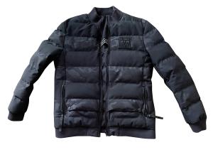 China wholesale custom men's winter padded clothes boy warm down zipper jackets outdoor wear thick padding coats F420 pc17 factory