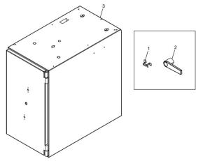 China ATM Spare Parts CEN 4 ENCLOSURE For Cash Management factory