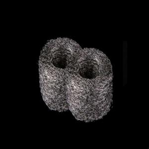 China Gas Resistant Knitted Wire Mesh Gasket 200c To 800c For Filter factory