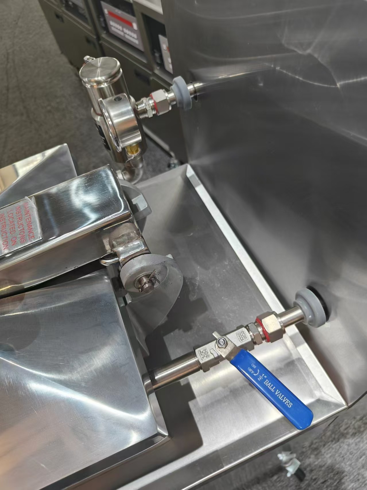 Electric Mechanical Panel 25L Without Oil Filtration Chicken Pressure Fryer