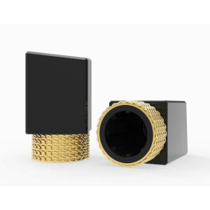 Stitching Electroplate Plating Fea15 Zamac Perfume Cap