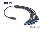 Y Splitter Waterproof Cable Splitter 1 To 2 Cable Electric Vehicle Wiring