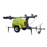Good Lighting Effect 6KW Mobile Light Tower Diesel Energy Lighting Trailer For