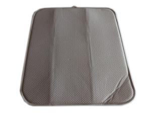 China Kitchen Basic Reversable Microfiber Dish Drying Mat Grey factory