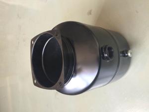China Black 225mm 4L Metal Hydraulic Oil Tanks With 178 × 178mm Bottom Size factory