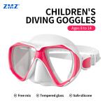 ODM Silicone PC Mirrored Youth Swim Mask And Snorkel Eco Friendly