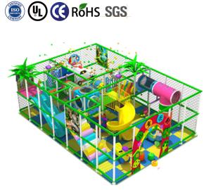 China Commercial Jungle-Themed Kid Indoor Playgrounds For Children factory