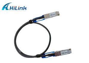 China QSFP MSA Direct Attach Copper Cable 26AWG Passive Twinax HILINK QSFP56-200G-PCU1M factory